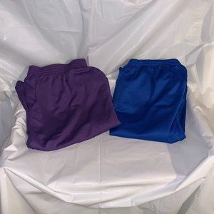 Sara Morgan Plus Size Polyester Shorts (2 pairs)